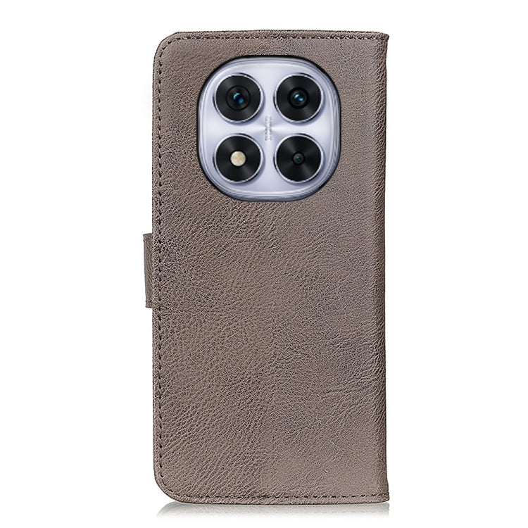 For Redmi Note 14 Pro 4G KHAZNEH Cowhide Texture Horizontal Flip Leather Phone Case