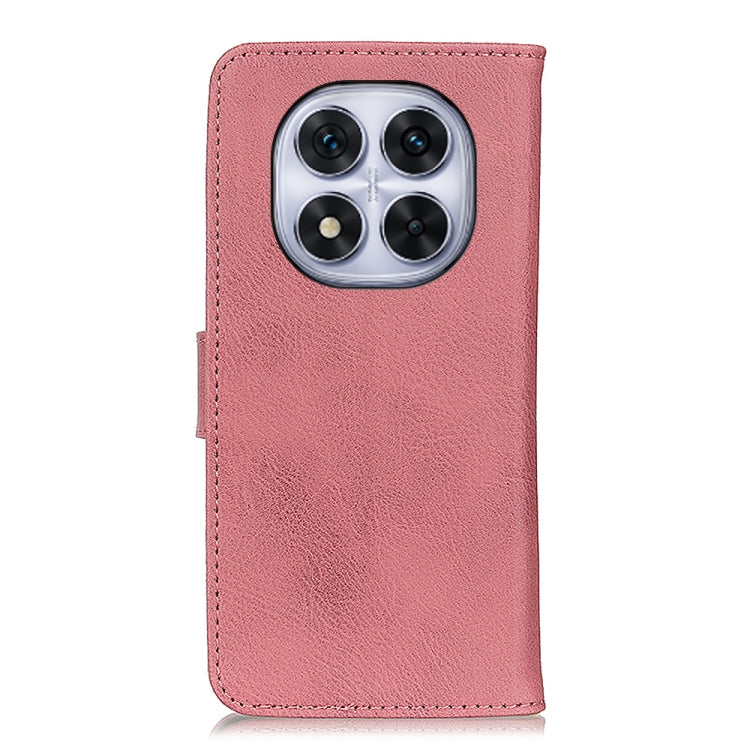 For Redmi Note 14 Pro 4G KHAZNEH Cowhide Texture Horizontal Flip Leather Phone Case