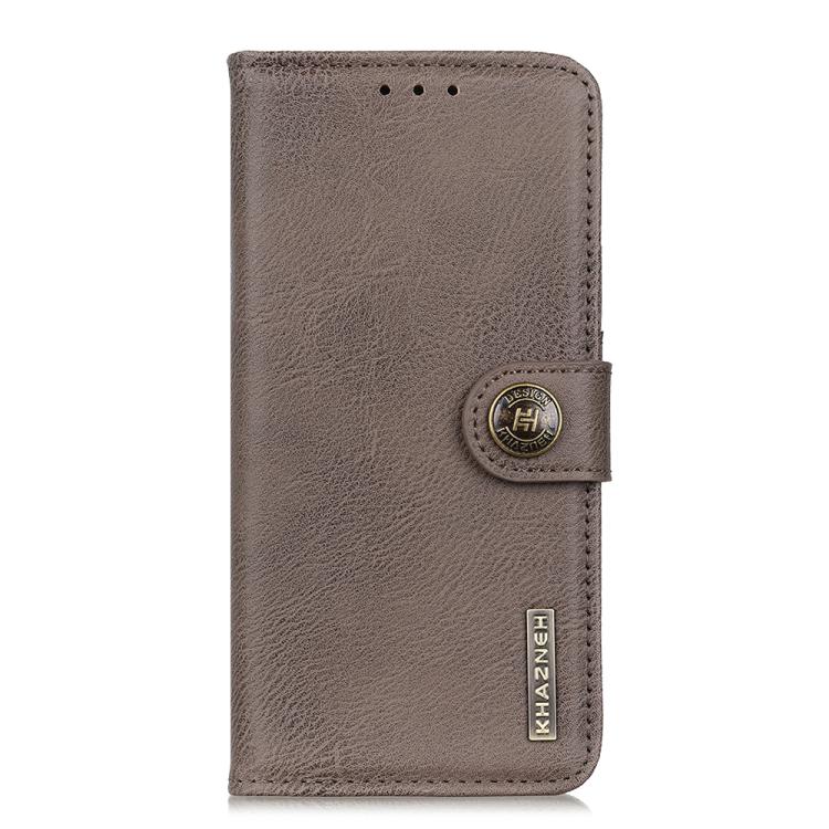 For Redmi Turbo 4 KHAZNEH Cowhide Texture Horizontal Flip Leather Phone Case