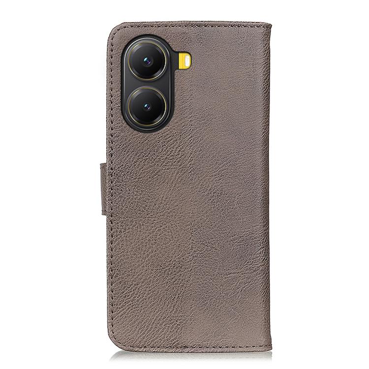 For Redmi Turbo 4 KHAZNEH Cowhide Texture Horizontal Flip Leather Phone Case