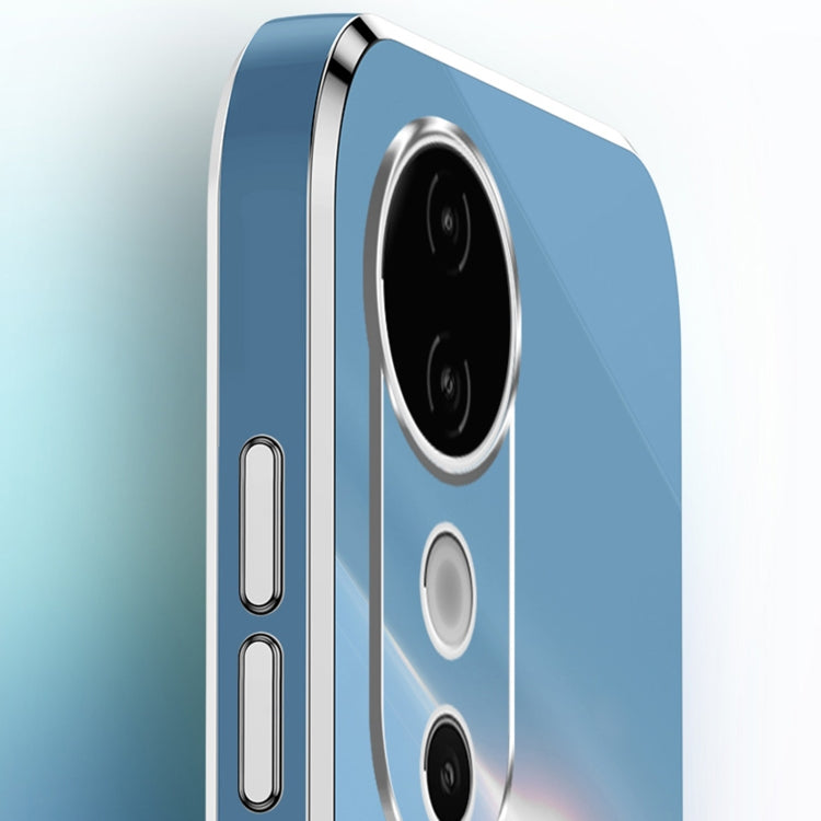For vivo S19 XINLI Straight Edge 6D Electroplate TPU Phone Case