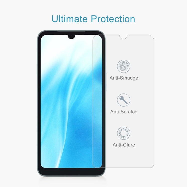 For Fujitsu Arrows We2 10pcs 0.26mm 9H 2.5D Tempered Glass Film