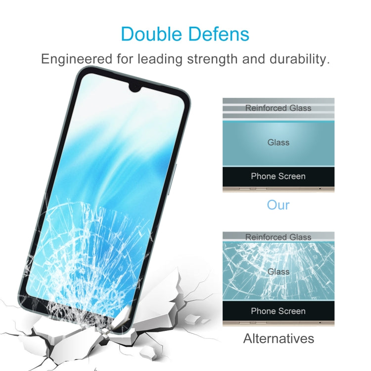 For Fujitsu Arrows We2 10pcs 0.26mm 9H 2.5D Tempered Glass Film