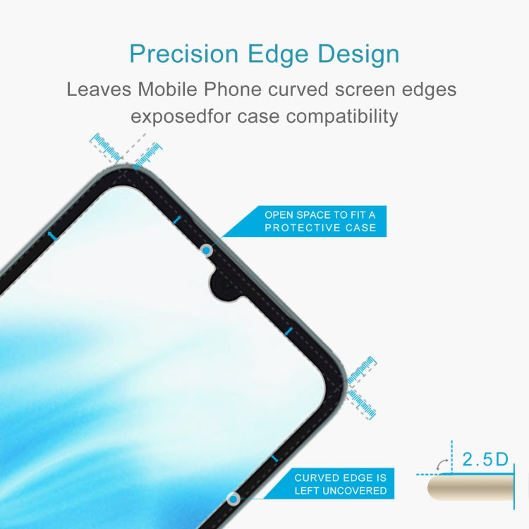 For Fujitsu Arrows We2 50pcs 0.26mm 9H 2.5D Tempered Glass Film