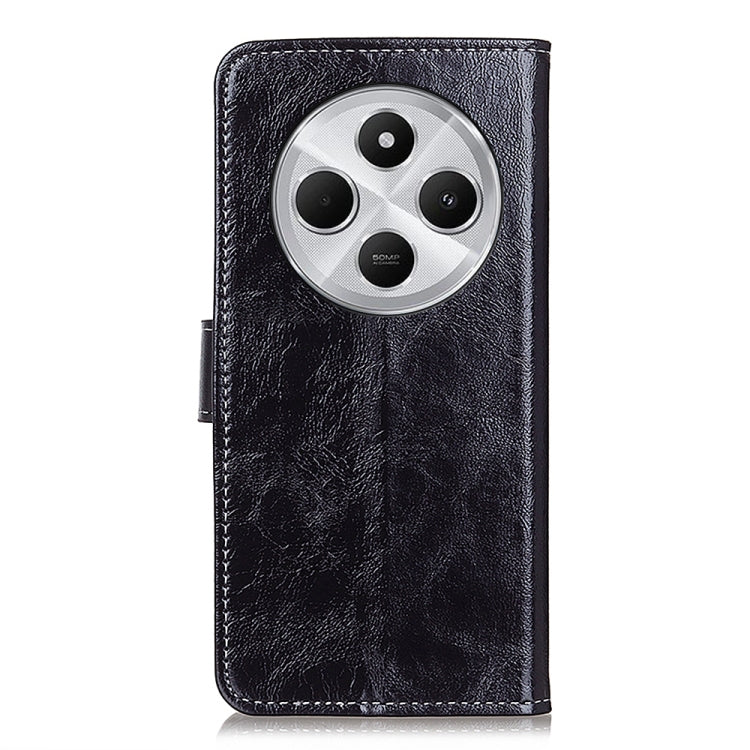 For Redmi 14C 4G Retro Crazy Horse Texture Leather Phone Case