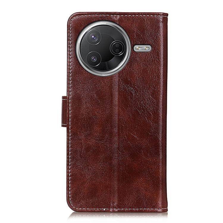 For Redmi K80 / K80 Pro Retro Crazy Horse Texture Leather Phone Case