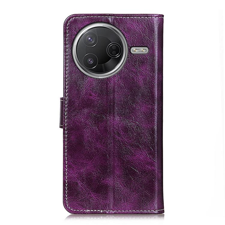 For Redmi K80 / K80 Pro Retro Crazy Horse Texture Leather Phone Case