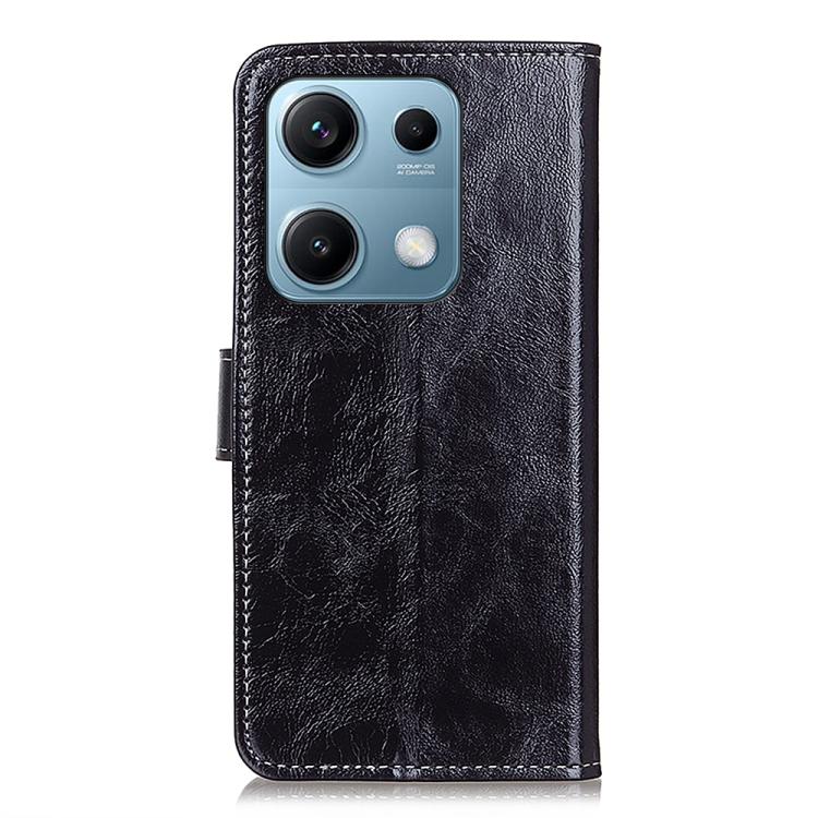 For Redmi Note 14S 4G Retro Crazy Horse Texture Leather Phone Case