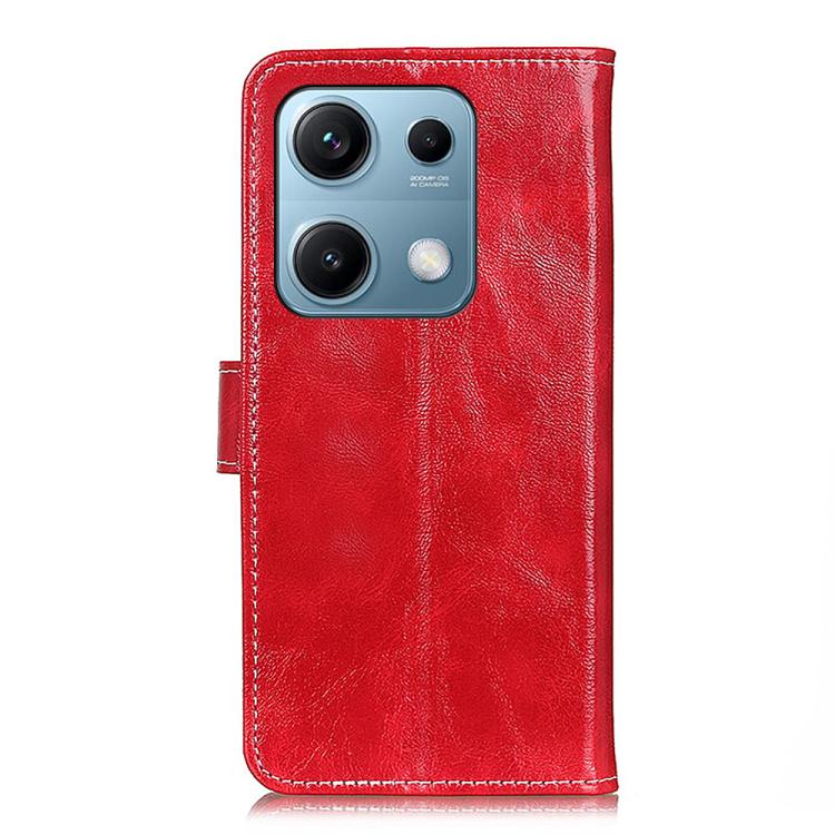 For Redmi Note 14S 4G Retro Crazy Horse Texture Leather Phone Case