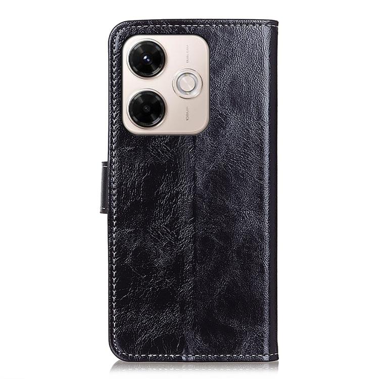 For Redmi 13x Retro Crazy Horse Texture Leather Phone Case