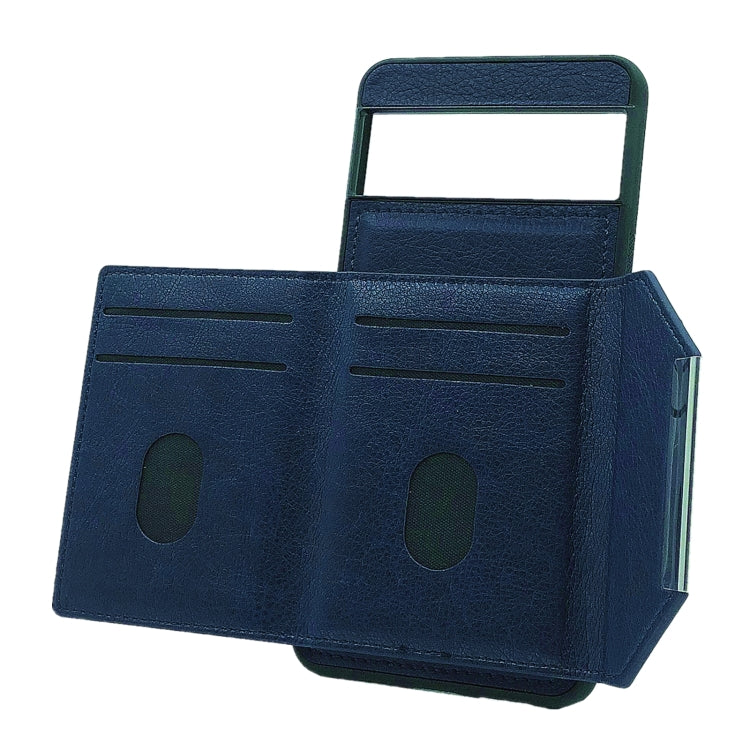 For Google Pixel 6 Solid Color Metal Buckle Card Slots Bag Phone Case