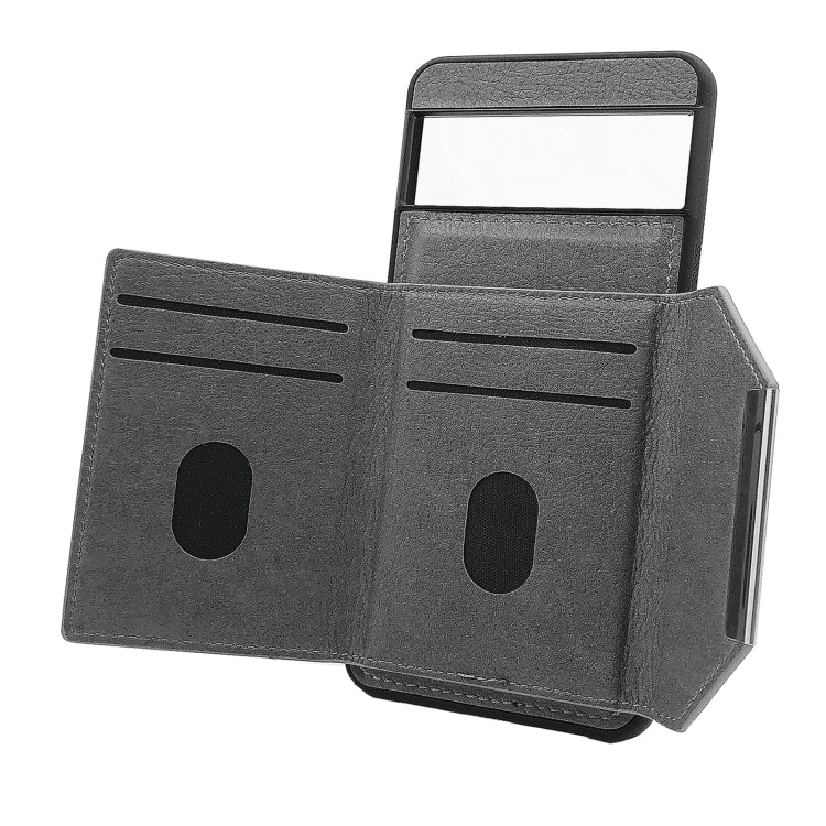 For Google Pixel 8 Pro Solid Color Metal Buckle Card Slots Bag Phone Case