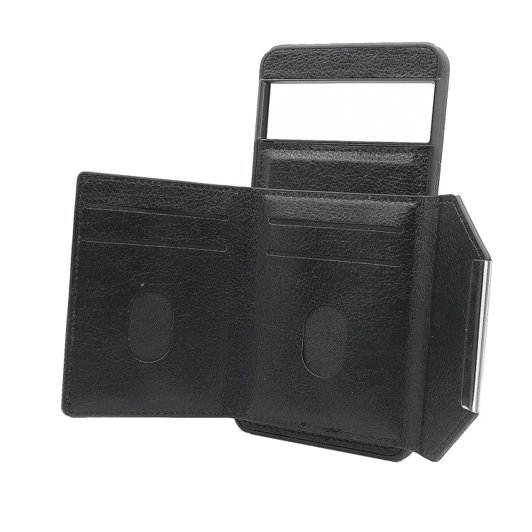 For Google Pixel 8 Pro Solid Color Metal Buckle Card Slots Bag Phone Case