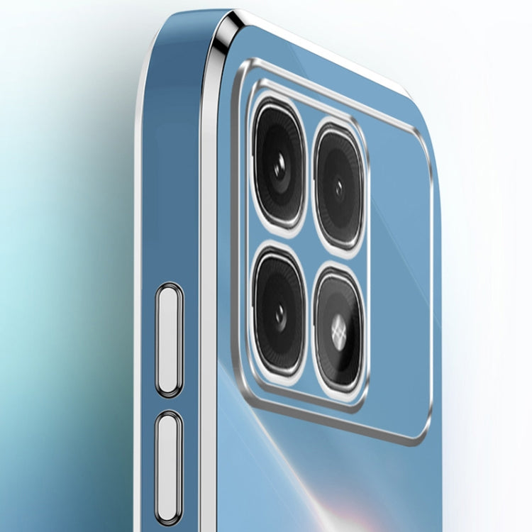 For Redmi K70 Ultra XINLI Straight Edge 6D Electroplate TPU Phone Case with Ring Holder