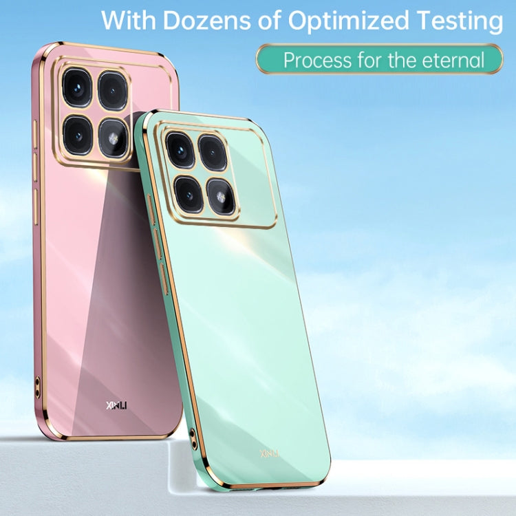 For Redmi K70 Ultra XINLI Straight Edge 6D Electroplate TPU Phone Case