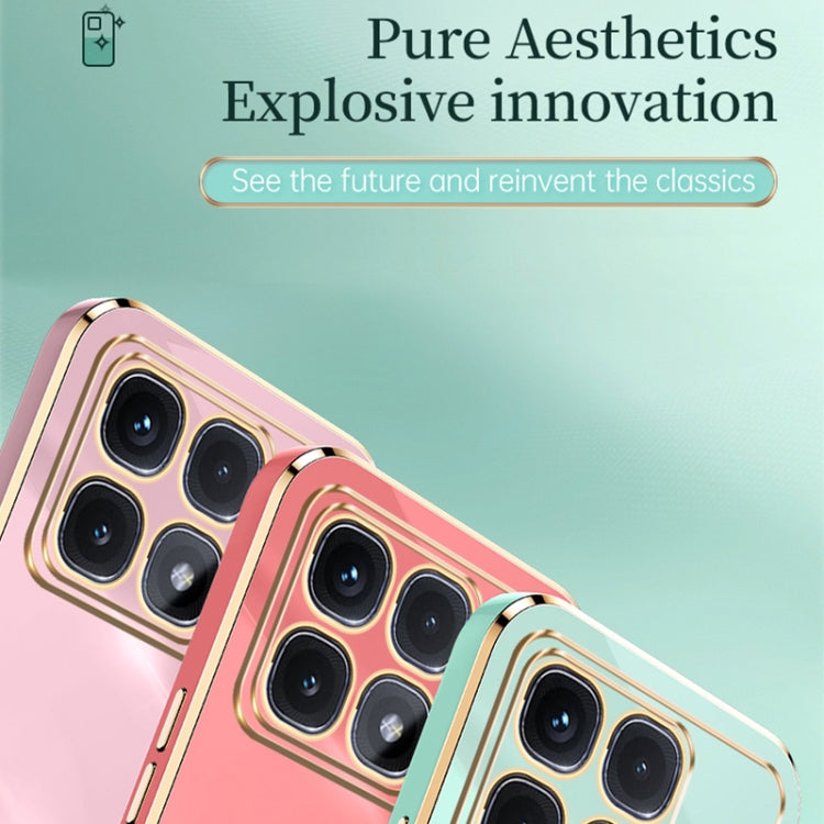 For Redmi K70 Ultra XINLI Straight Edge 6D Electroplate TPU Phone Case