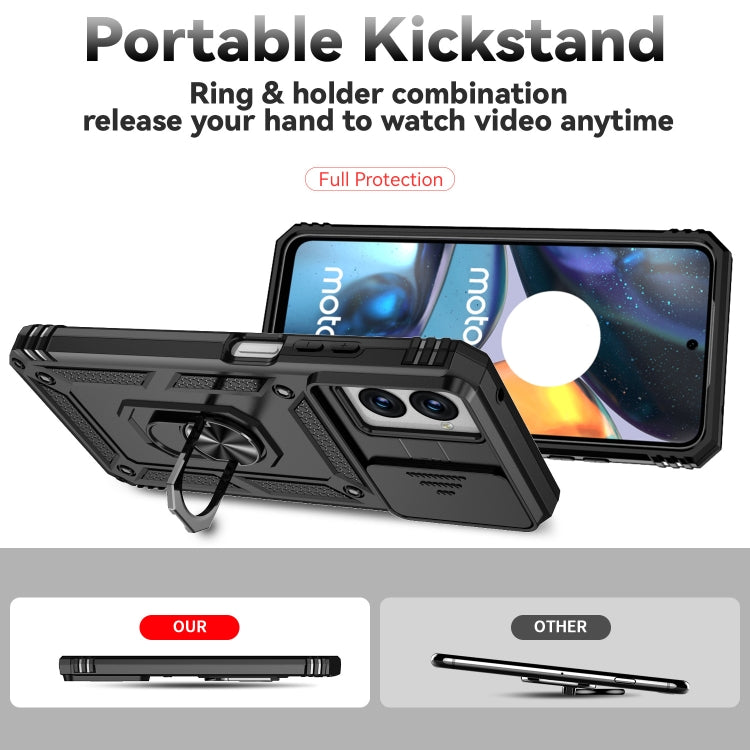 For Motorola Moto G Power 5G 2024 Sliding Camshield Holder Phone Case