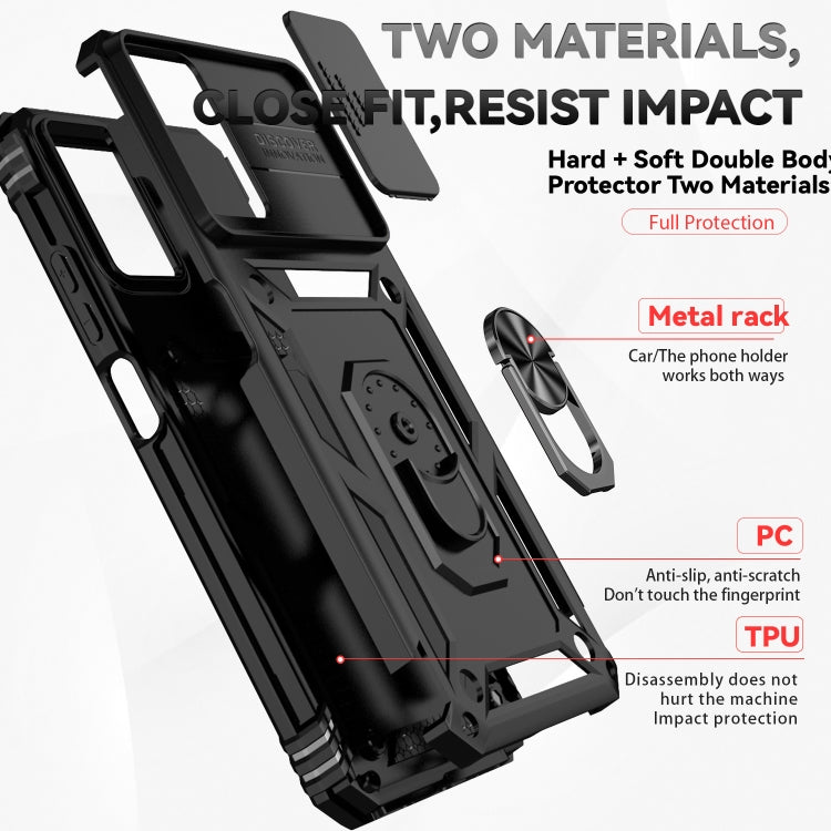 For Motorola Moto G Power 5G 2024 Sliding Camshield Holder Phone Case