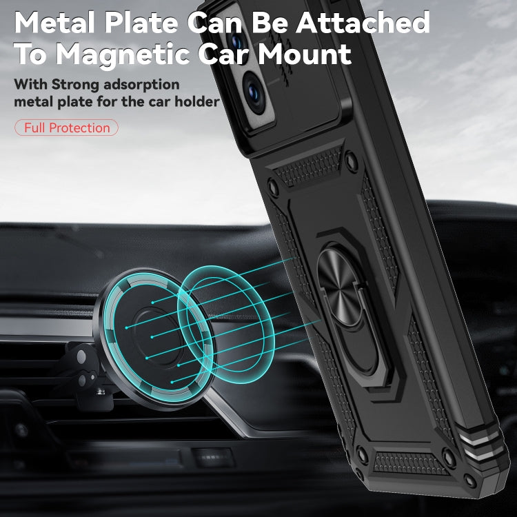 For Motorola Moto G Power 5G 2024 Sliding Camshield Holder Phone Case