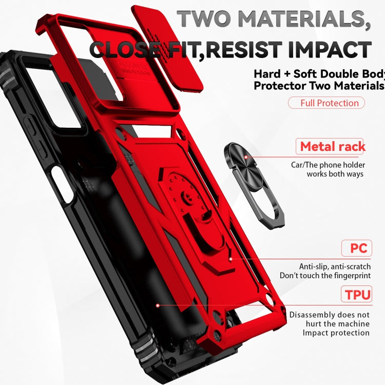For Motorola Moto G Power 5G 2024 Sliding Camshield Holder Phone Case