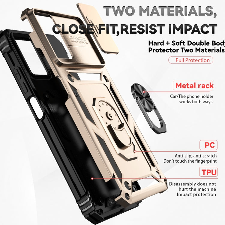 For Motorola Moto G Power 5G 2024 Sliding Camshield Holder Phone Case