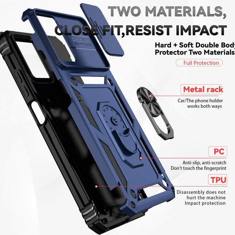 For Motorola Moto G Power 5G 2024 Sliding Camshield Holder Phone Case