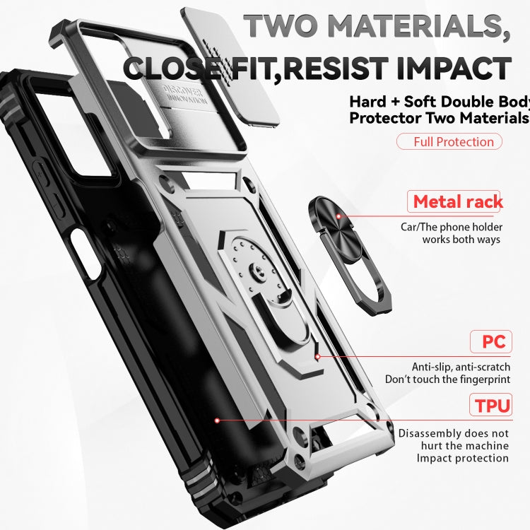 For Motorola Moto G Power 5G 2024 Sliding Camshield Holder Phone Case