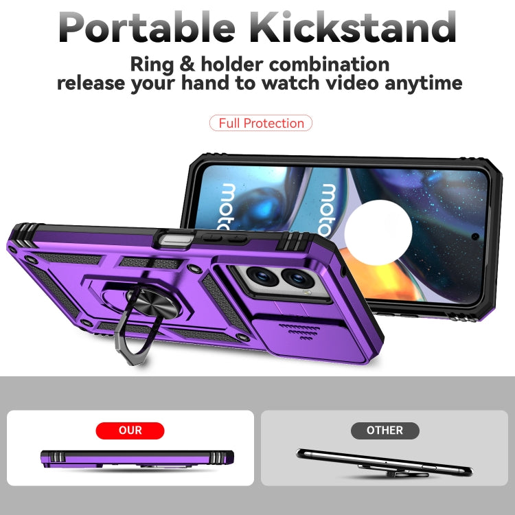 For Motorola Moto G Power 5G 2024 Sliding Camshield Holder Phone Case