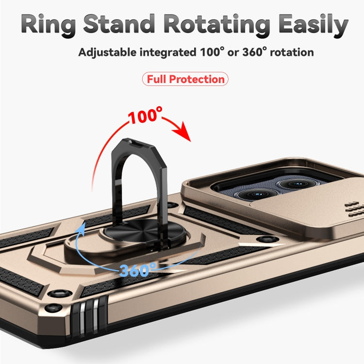 For Motorola Edge 5G 2024 Sliding Camshield Holder Phone Case