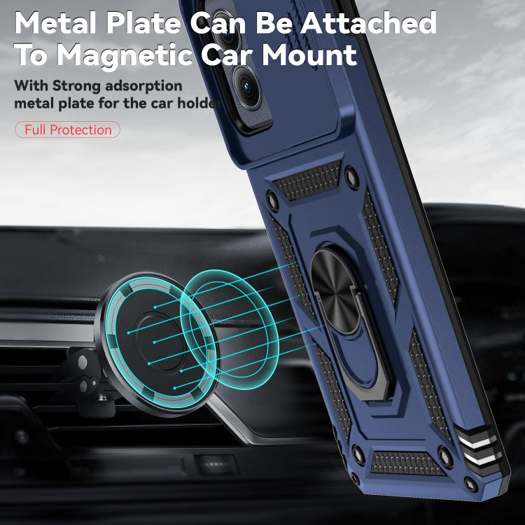 For Motorola Edge 5G 2024 Sliding Camshield Holder Phone Case