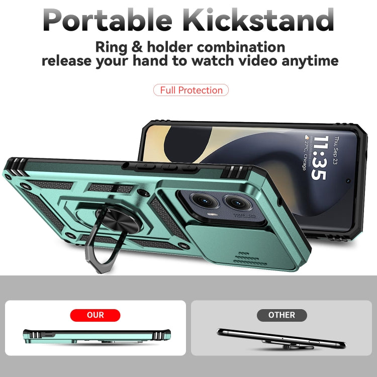 For Motorola Edge 5G 2024 Sliding Camshield Holder Phone Case