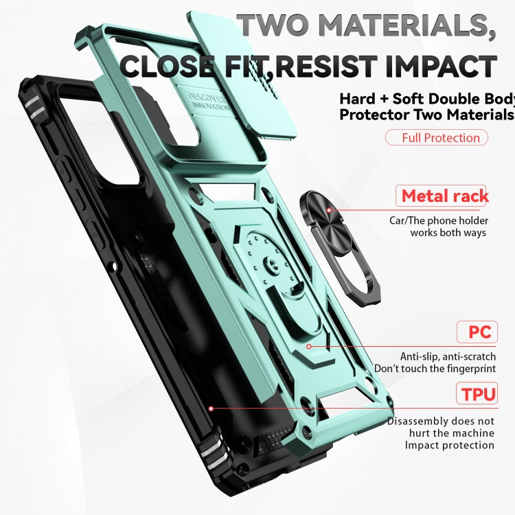 For Motorola Edge 5G 2024 Sliding Camshield Holder Phone Case