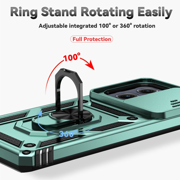 For Motorola Edge 5G 2024 Sliding Camshield Holder Phone Case