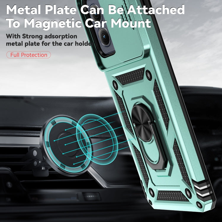 For Motorola Edge 5G 2024 Sliding Camshield Holder Phone Case