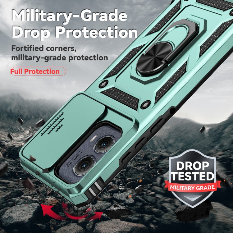 For Motorola Edge 5G 2024 Sliding Camshield Holder Phone Case