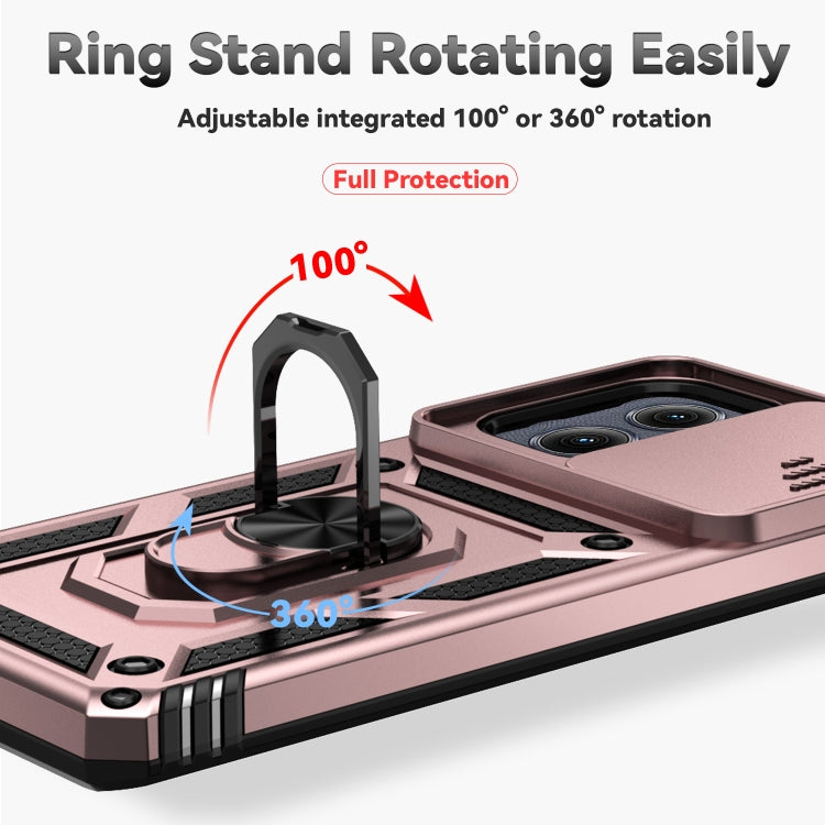 For Motorola Edge 5G 2024 Sliding Camshield Holder Phone Case