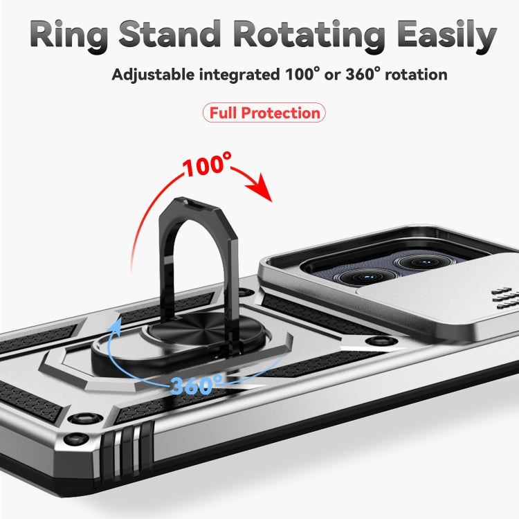 For Motorola Edge 5G 2024 Sliding Camshield Holder Phone Case