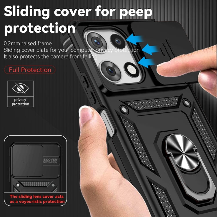 For Motorola Moto G 5G 2025 Sliding Camshield Holder Phone Case