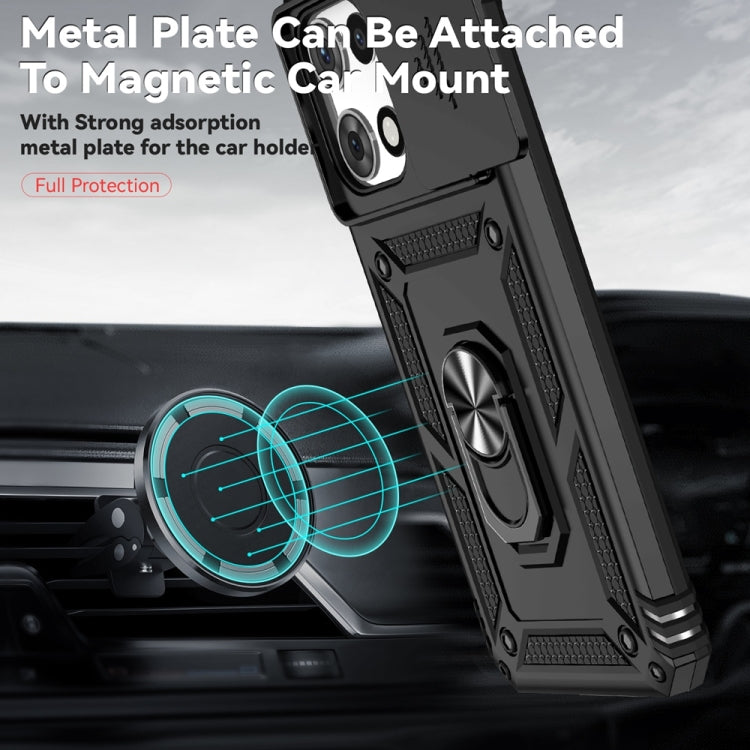 For Motorola Moto G 5G 2025 Sliding Camshield Holder Phone Case