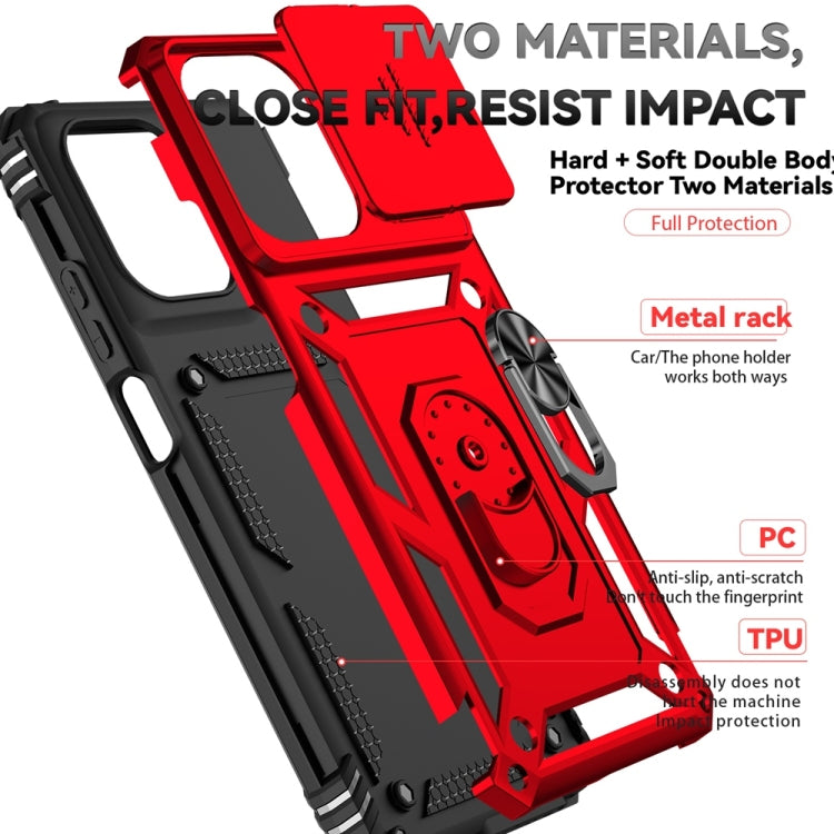 For Motorola Moto G 5G 2025 Sliding Camshield Holder Phone Case