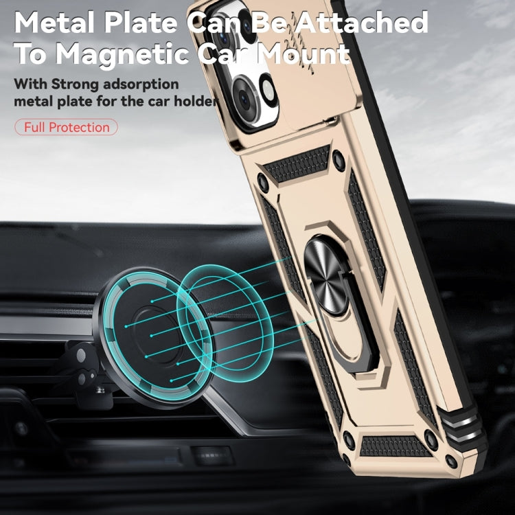 For Motorola Moto G 5G 2025 Sliding Camshield Holder Phone Case