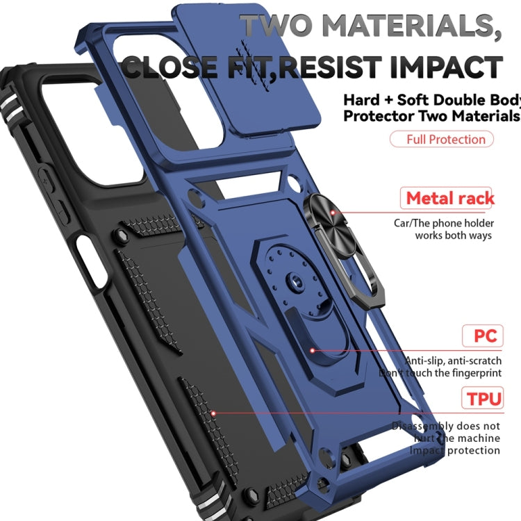 For Motorola Moto G 5G 2025 Sliding Camshield Holder Phone Case