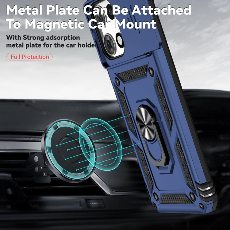 For Motorola Moto G 5G 2025 Sliding Camshield Holder Phone Case