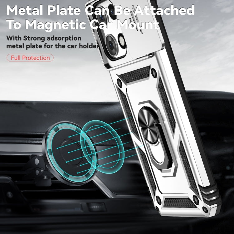 For Motorola Moto G 5G 2025 Sliding Camshield Holder Phone Case