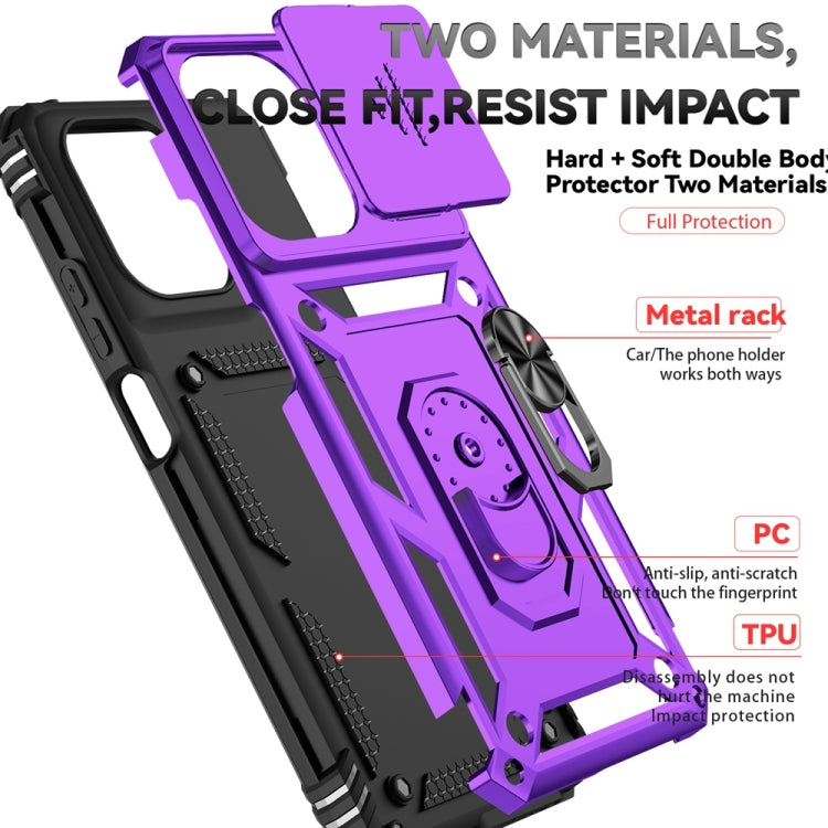 For Motorola Moto G 5G 2025 Sliding Camshield Holder Phone Case