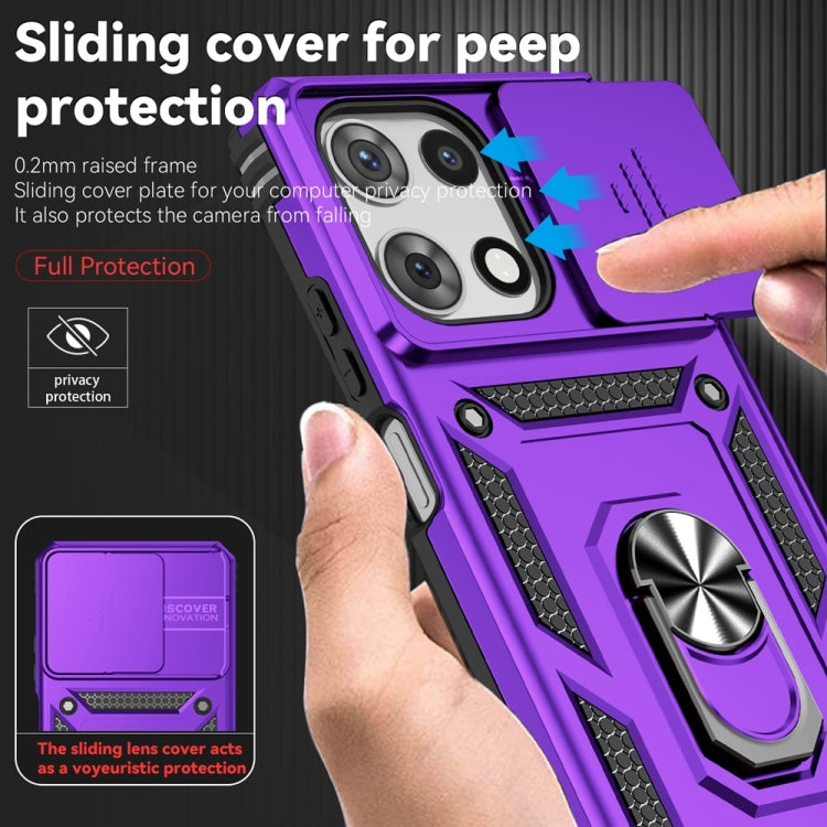 For Motorola Moto G 5G 2025 Sliding Camshield Holder Phone Case
