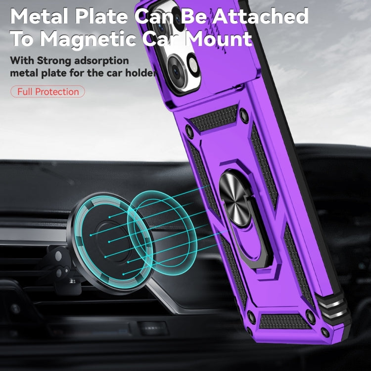 For Motorola Moto G 5G 2025 Sliding Camshield Holder Phone Case