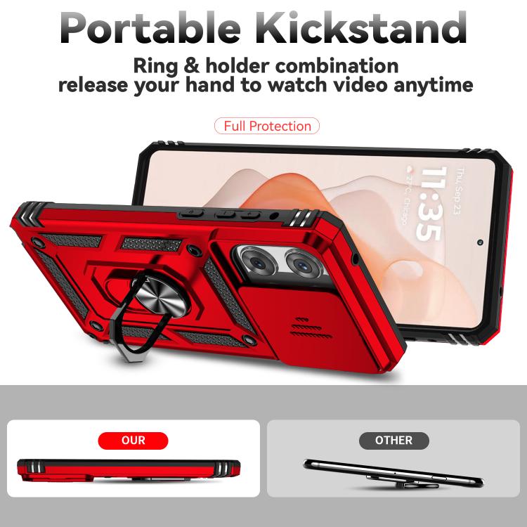 For Motorola Moto G Stylus 5G 2025 Sliding Camshield Holder Phone Case
