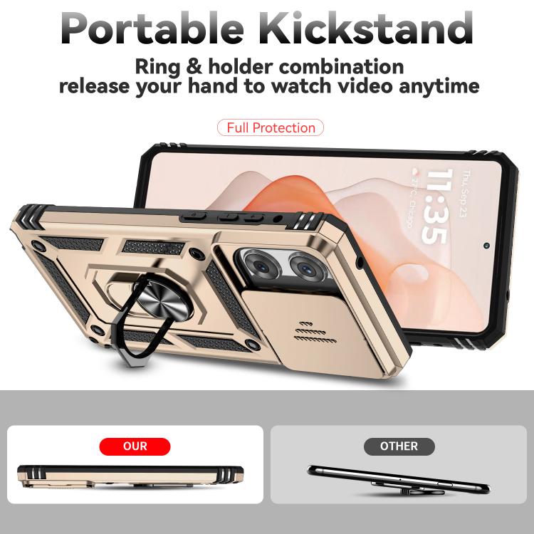For Motorola Moto G Stylus 5G 2025 Sliding Camshield Holder Phone Case