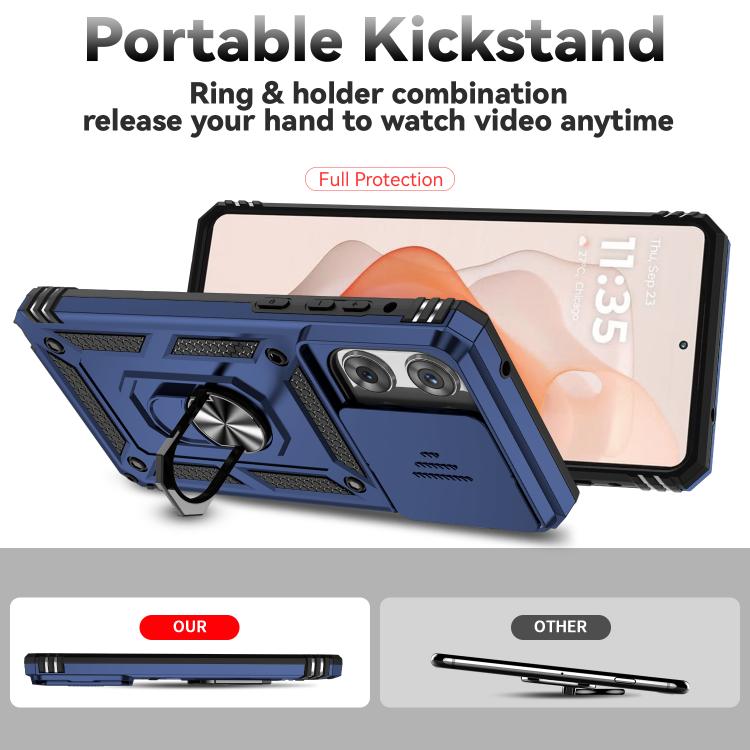 For Motorola Moto G Stylus 5G 2025 Sliding Camshield Holder Phone Case